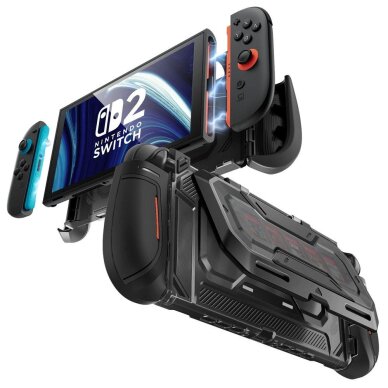 Nintendo Switch 2 dėklas Supcase Titan – juodas