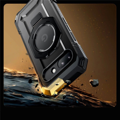 Google Pixel 9A – Supcase UB Grip Mag dėklas - Juodas 1 Google Pixel 9A – Supcase UB Grip Mag dėklas - Juodas 1