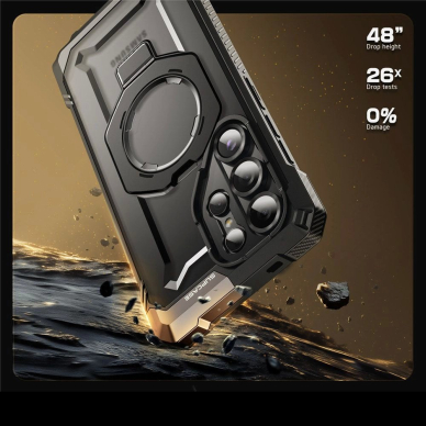 Supcase UB Grip Mag Dėklas skirtas Samsung Galaxy S25 Ultra - Juodas 1