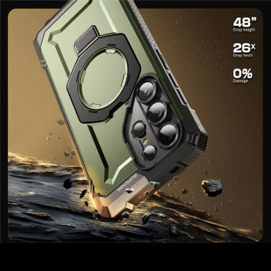 Supcase UB Grip Mag Dėklas skirtas Samsung Galaxy S25 Ultra - Olive 1