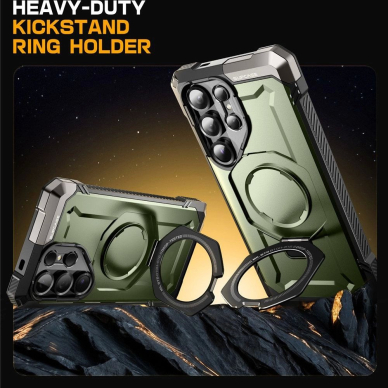 Supcase UB Grip Mag Dėklas skirtas Samsung Galaxy S25 Ultra - Olive 2