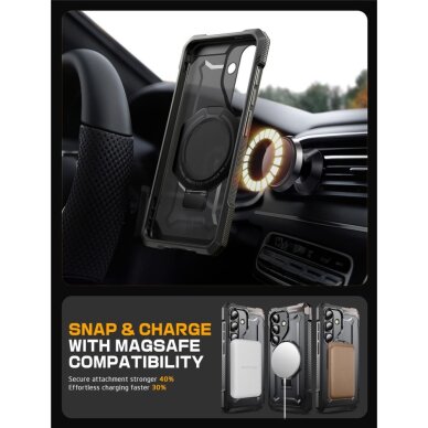 Samsung Galaxy S25 FE Supcase UB Grip Mag MagSafe dėklas – juodas 4