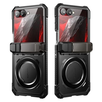 Samsung Galaxy Z Flip 8 Supcase UB Grip Mag MagSafe dėklas - Juodas 1 Samsung Galaxy Z Flip 8 Supcase UB Grip Mag MagSafe dėklas - Juodas 1