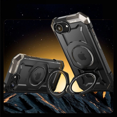 Supcase UB Grip Mag MagSafe iPhone 16e Dėklas - Juodas 2