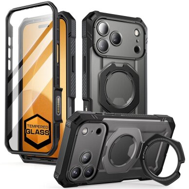 iPhone 17 Pro Max dėklas Supcase UB Grip Pro Mag su MagSafe – juodas iPhone 17 Pro Max dėklas Supcase UB Grip Pro Mag su MagSafe – juodas