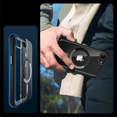 Supcase UB Mag MagSafe iPhone 16e Dėklas - Juodas 2