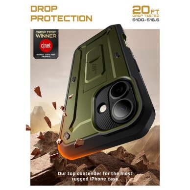 iPhone 17 dėklas Supcase UB Pro – žalias 1