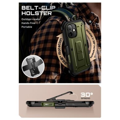 iPhone 17 dėklas Supcase UB Pro – žalias 3