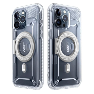 iPhone 15 Pro Supdėklas UB Pro Mag dėklas su MagSafe – skaidrus 7