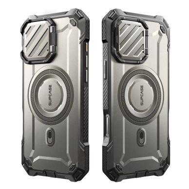 Supcase UB XT Mag Dėklas MagSafe iphone 16 Pro Max - Pilkas 7 Supcase UB XT Mag Dėklas MagSafe iphone 16 Pro Max - Pilkas 7