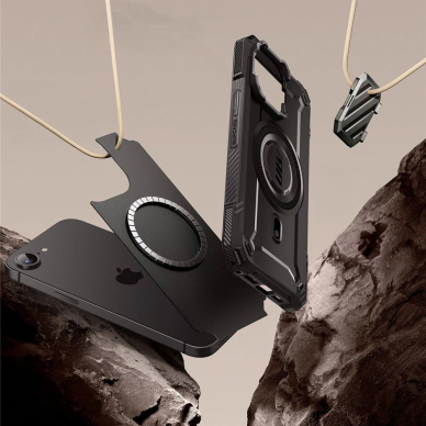 Supcase UB XT Mag MagSafe iPhone 16e Dėklas - Juodas 2