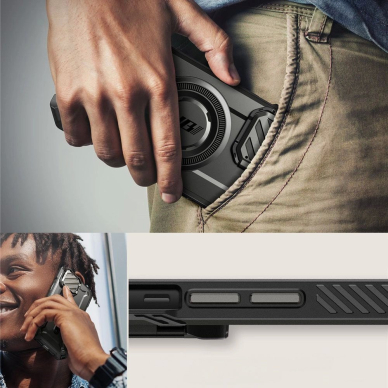 Supcase UB XT Mag MagSafe iPhone 16e Dėklas - Juodas 5 Supcase UB XT Mag MagSafe iPhone 16e Dėklas - Juodas 5