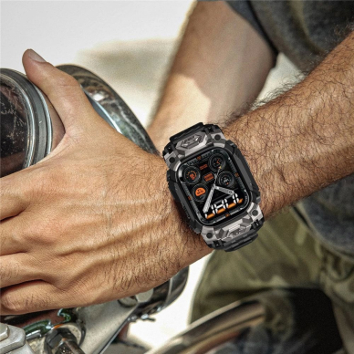 Supcase Unicorn Beetle Ore Dėklas skirtas Apple Watch Ultra 1 / 2 49mm - Juodas 5 Supcase Unicorn Beetle Ore Dėklas skirtas Apple Watch Ultra 1 / 2 49mm - Juodas 5