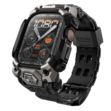 Supcase Unicorn Beetle Ore Dėklas skirtas Apple Watch Ultra 1 / 2 49mm - Juodas