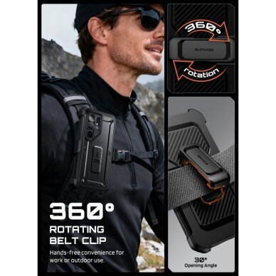 Samsung Galaxy S26 Ultra Supcase Unicorn Beetle Pro 2-Pack dėklas – juodas 6 Samsung Galaxy S26 Ultra Supcase Unicorn Beetle Pro 2-Pack dėklas – juodas 6