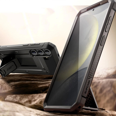 Supcase Unicorn Beetle Pro 2-set Dėklas skirtas Samsung Galaxy S25+ - Juodas 2
