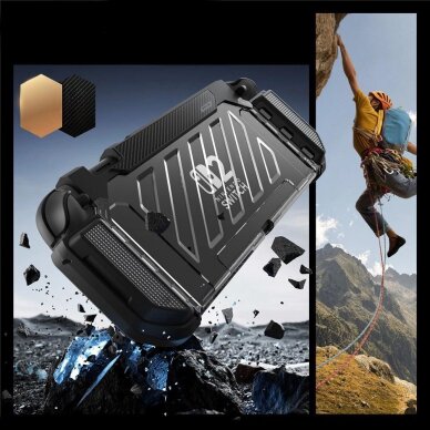 Nintendo Switch 2 dėklas Supcase Unicorn Beetle Pro – juodas 4