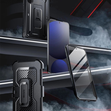 Samsung Galaxy S24 FE Supcase Unicorn Beetle Pro dėklas - juodas 2 Samsung Galaxy S24 FE Supcase Unicorn Beetle Pro dėklas - juodas 2