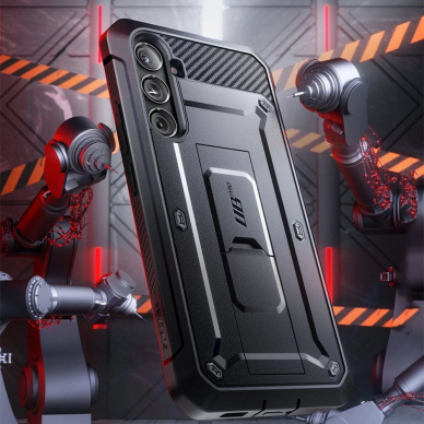 Samsung Galaxy S24 FE Supcase Unicorn Beetle Pro dėklas - juodas 4