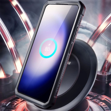 Samsung Galaxy S24 FE Supcase Unicorn Beetle Pro dėklas - juodas 5
