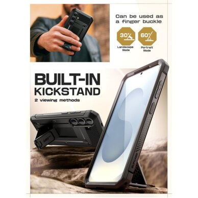 Samsung Galaxy S25 FE Supcase Unicorn Beetle Pro dėklas – juodas 3