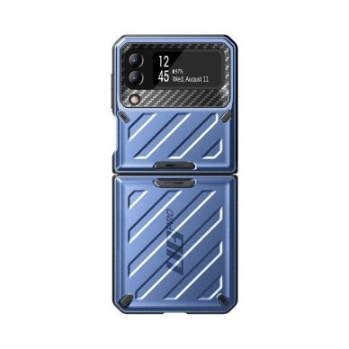 Dėklas Supcase Unicorn Beetle Pro case for Samsung Galaxy Z Flip 4 Mėlynas 1