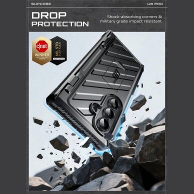 Samsung Galaxy Z Fold 7 dėklas Supcase Unicorn Beetle Pro – juodas 1 Samsung Galaxy Z Fold 7 dėklas Supcase Unicorn Beetle Pro – juodas 1