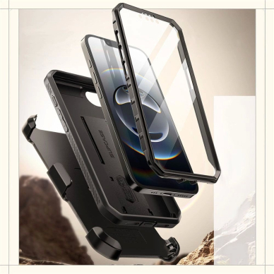 Supcase Unicorn Beetle Pro iPhone 16e Dėklas - Juodas 3