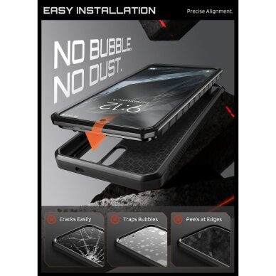 Samsung Galaxy S26 Ultra Supcase Unicorn Beetle Pro Mag MagSafe 2 dalių dėklas – juodas 9