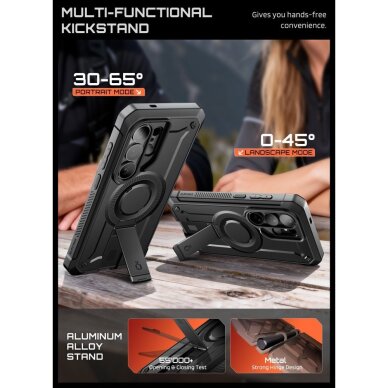 Samsung Galaxy S26 Ultra Supcase Unicorn Beetle Pro Mag MagSafe 2-Pack dėklas – juodas 5 Samsung Galaxy S26 Ultra Supcase Unicorn Beetle Pro Mag MagSafe 2-Pack dėklas – juodas 5