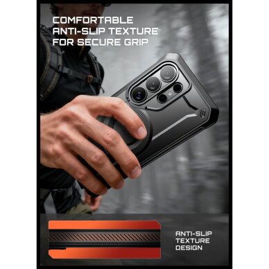 Samsung Galaxy S26 Ultra Supcase Unicorn Beetle Pro Mag MagSafe 2-Pack dėklas – juodas 7 Samsung Galaxy S26 Ultra Supcase Unicorn Beetle Pro Mag MagSafe 2-Pack dėklas – juodas 7