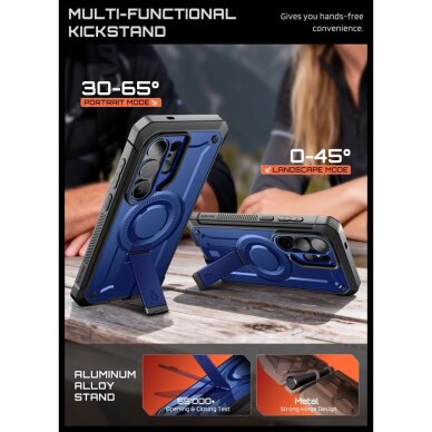 Samsung Galaxy S26 Ultra Supcase Unicorn Beetle Pro Mag MagSafe 2 dalių dėklas – juodas ir tamsiai mėlynas 5 Samsung Galaxy S26 Ultra Supcase Unicorn Beetle Pro Mag MagSafe 2 dalių dėklas – juodas ir tamsiai mėlynas 5