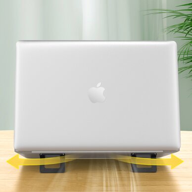 Akcija! Suport Laptop Birou Portabil Universal - USAMS (US-ZJ054) - Juodas  4