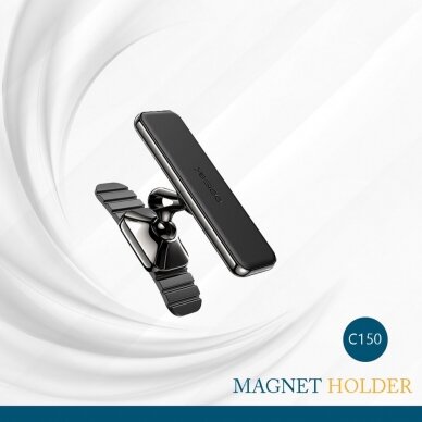 [Užsakomoji prekė] Laikiklis Telefon Auto Magnetic pentru Bord - Yesido (C150) - Juodos spalvos 5