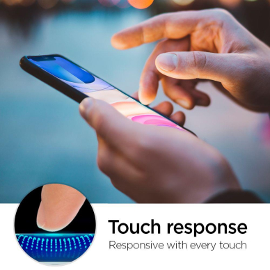 Aukštos Kokybės Ekrano Apsauga Spigen Alm Glass Fc Iphone 11 Juodas 4 Aukštos Kokybės Ekrano Apsauga Spigen Alm Glass Fc Iphone 11 Juodas 4