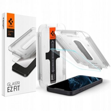 Apsauginis stiklas SPIGEN GLAS.TR ”EZ FIT” IPHONE 13 / 13 PRO Apsauginis stiklas SPIGEN GLAS.TR ”EZ FIT” IPHONE 13 / 13 PRO