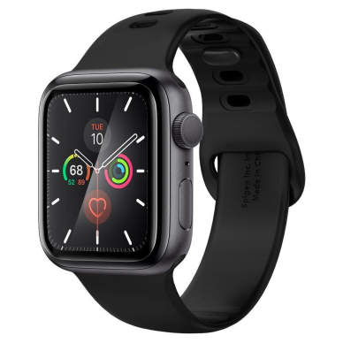 Hibridinis stiklas Spigen Proflex ”Ez Fit” Apple Watch 4/5/6/SE (44mm) 5 Hibridinis stiklas Spigen Proflex ”Ez Fit” Apple Watch 4/5/6/SE (44mm) 5