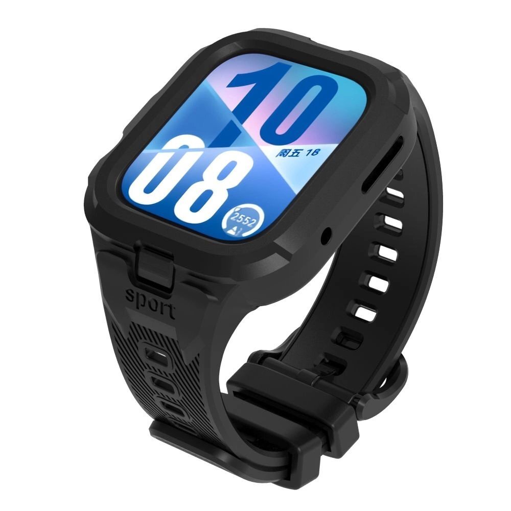 Huawei Watch Fit 3 / 4 / 4 Pro Tech-Protect Armor dirželis – juodas 2 Huawei Watch Fit 3 / 4 / 4 Pro Tech-Protect Armor dirželis – juodas 2