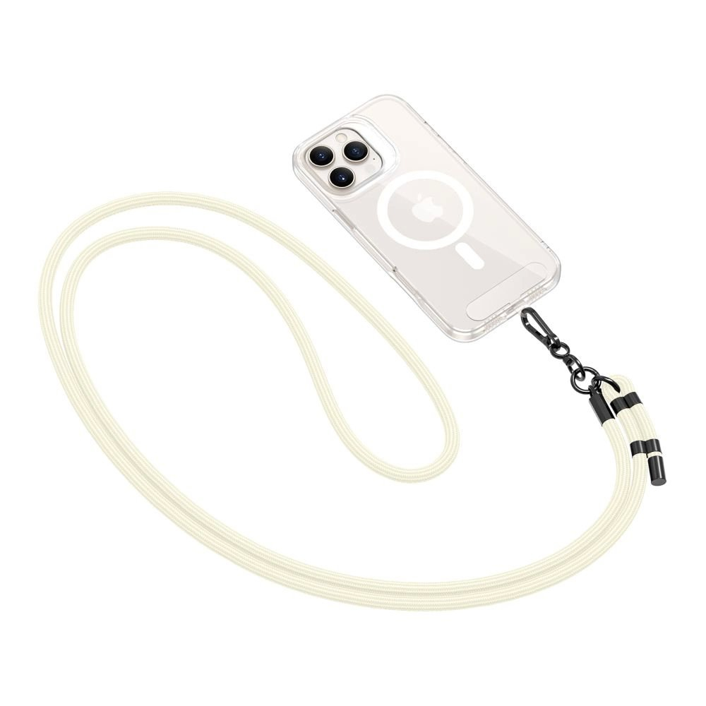 Tech-Protect C1S Rope Crossbody pakabinamas dirželis – baltas 2 Tech-Protect C1S Rope Crossbody pakabinamas dirželis – baltas 2