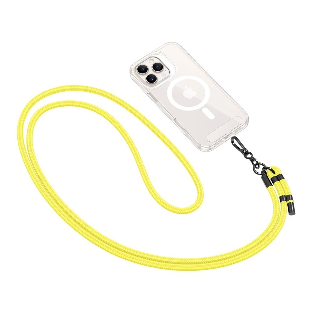 Tech-Protect C1S Rope Crossbody pakabinamas dirželis – geltonas 1 Tech-Protect C1S Rope Crossbody pakabinamas dirželis – geltonas 1