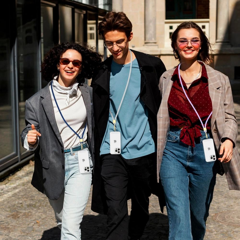 Tech-Protect C2S Rope Crossbody pakabinamas dirželis – pilkas 2