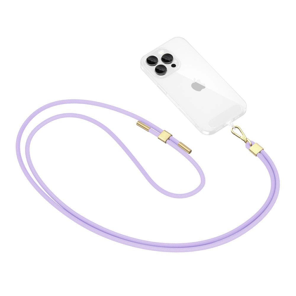 Tech-Protect C2S Rope Crossbody pakabinamas dirželis – violetinis 1 Tech-Protect C2S Rope Crossbody pakabinamas dirželis – violetinis 1
