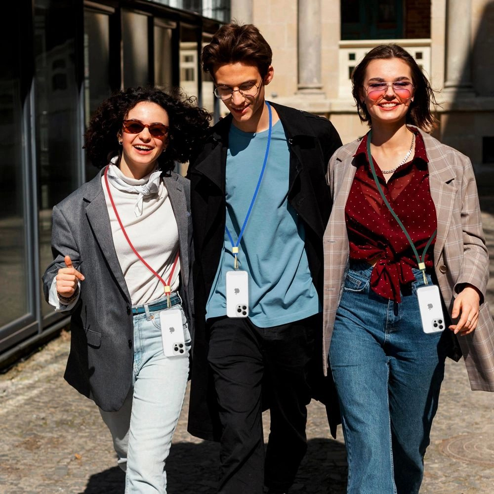 Tech-Protect C2S Rope Crossbody pakabinamas dirželis – raudonas 2