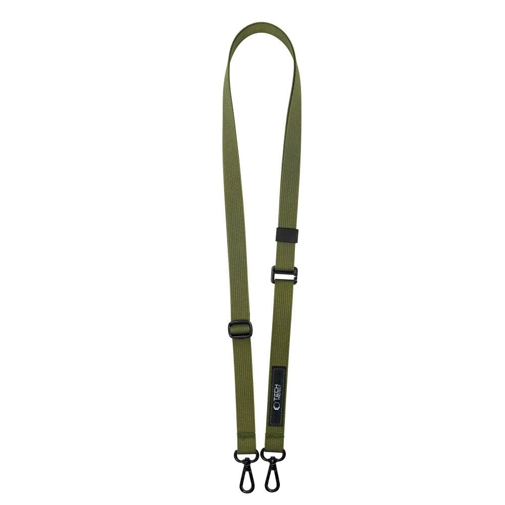 Tech-Protect C65 Rope Crossbody pakabinamas dirželis – alyvuogių spalvos 2 Tech-Protect C65 Rope Crossbody pakabinamas dirželis – alyvuogių spalvos 2