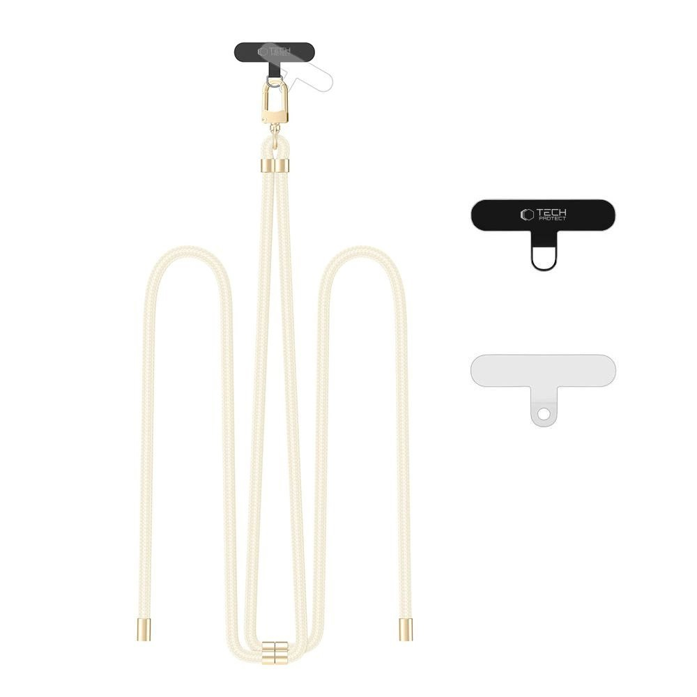 Tech-Protect C7S Rope Crossbody pakabinamas dirželis – smėlinis