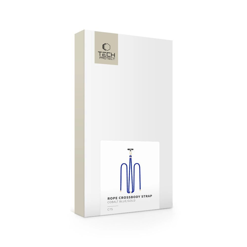 Tech-Protect C7S Rope Crossbody pakabinamas dirželis – mėlynas 1