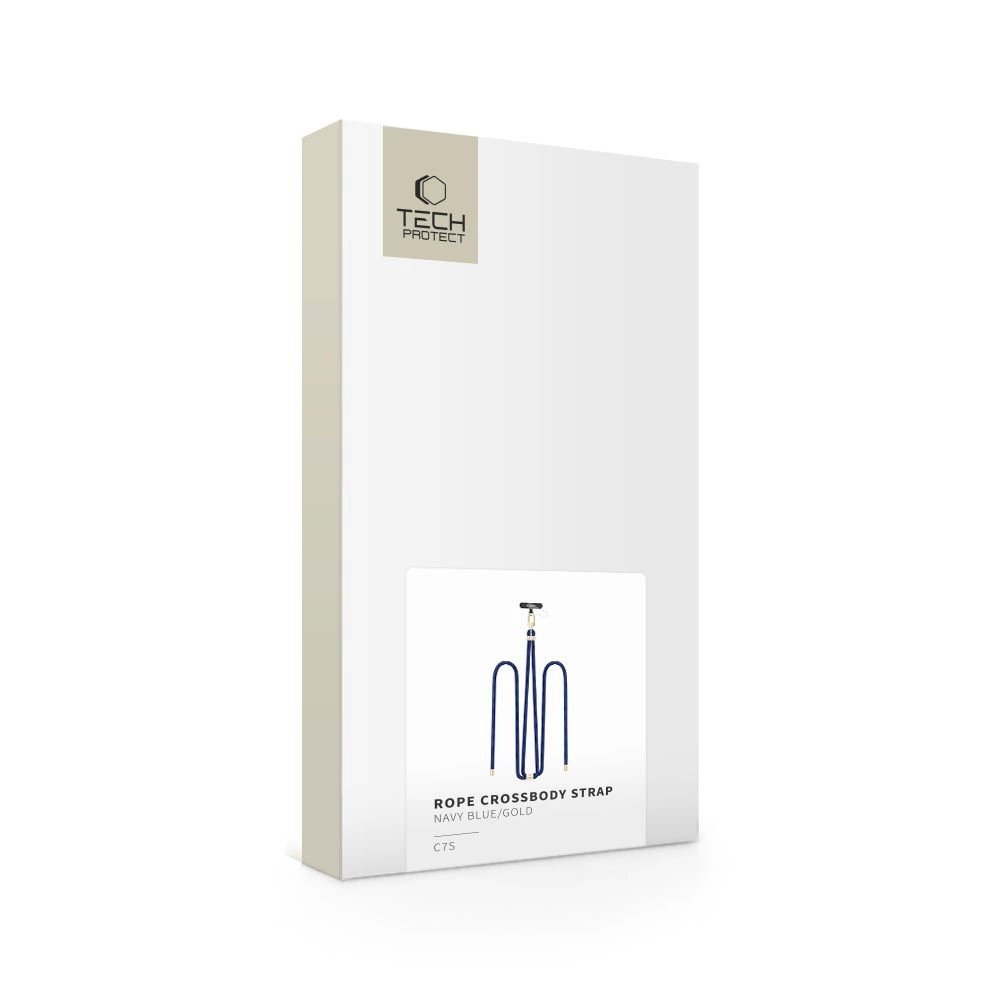 Tech-Protect C7S Rope Crossbody pakabinamas dirželis – mėlynas 3
