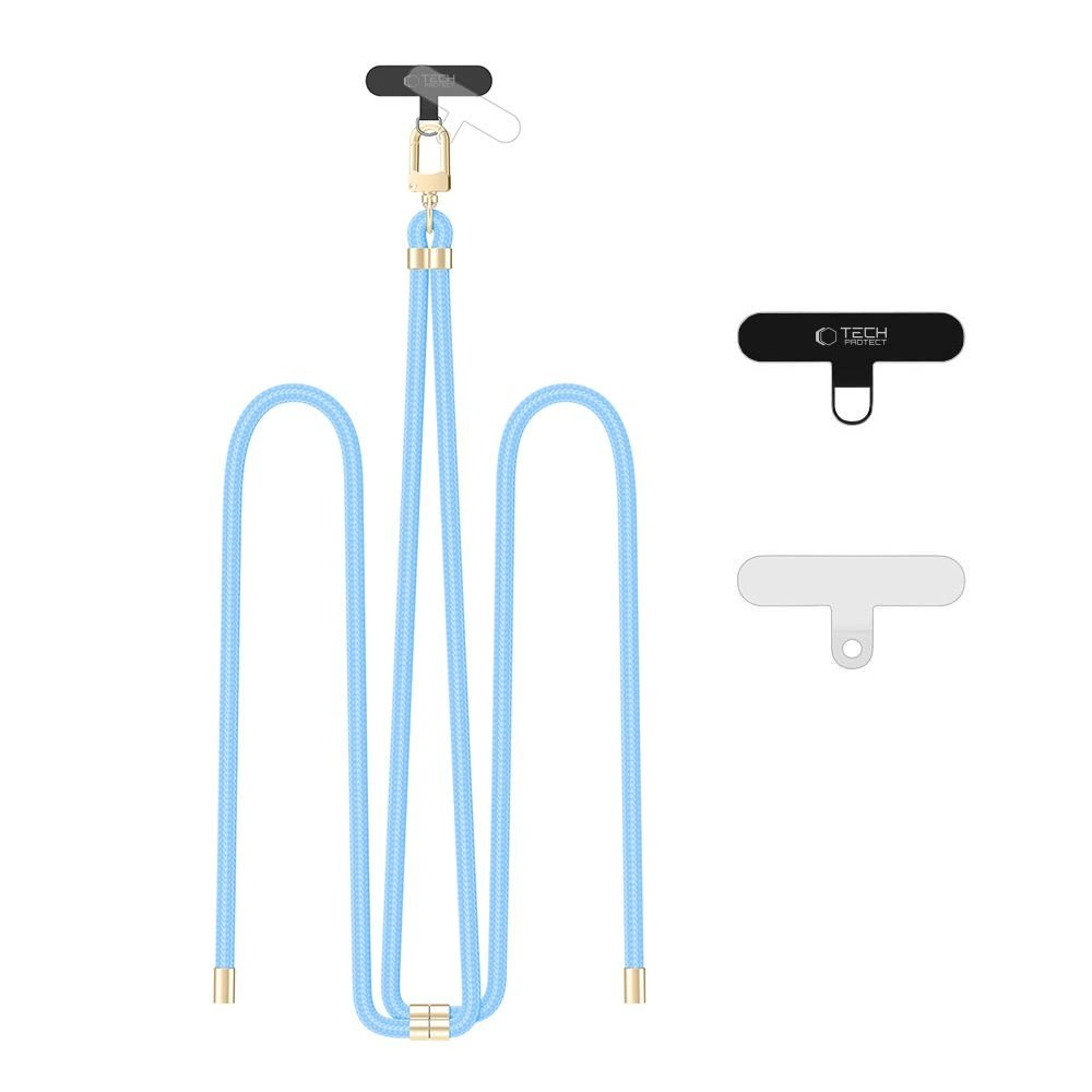 Tech-Protect C7S Rope Crossbody pakabinamas dirželis – mėlynas