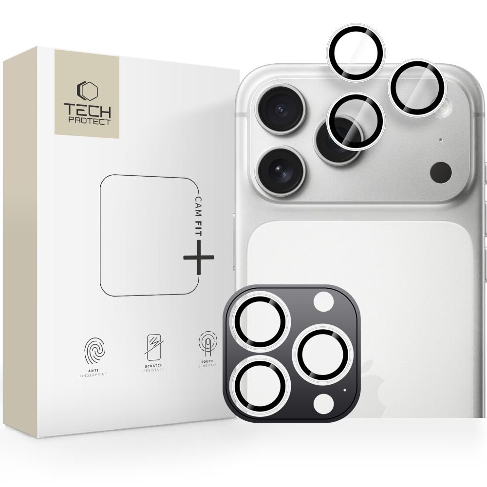 iPhone 14 Pro / 14 Pro Max / 15 Pro / 15 Pro Max / 16 Pro / 16 Pro Max / 17 Pro / 17 Pro Max Tech-Protect Camring Fit+ kameros dangtelis – sidabrinis iPhone 14 Pro / 14 Pro Max / 15 Pro / 15 Pro Max / 16 Pro / 16 Pro Max / 17 Pro / 17 Pro Max Tech-Protect Camring Fit+ kameros dangtelis – sidabrinis