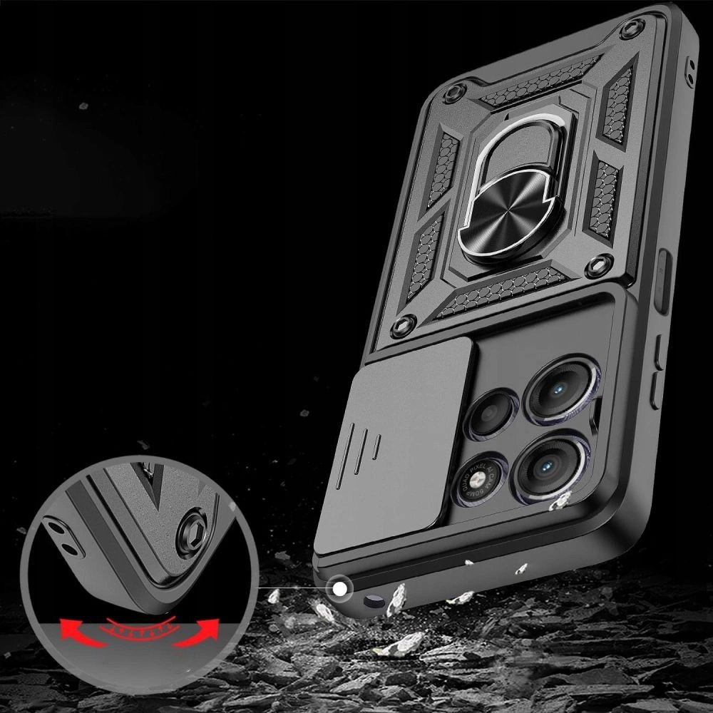 Motorola Moto G15 – Tech-Protect CamShield Pro dėklas - Juodas 1 Motorola Moto G15 – Tech-Protect CamShield Pro dėklas - Juodas 1